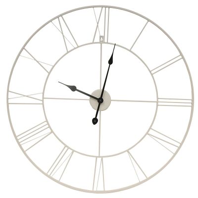 ArtLink Antiikki seinäkello Ø80 cm valkoinen | Alk. 65,00 €