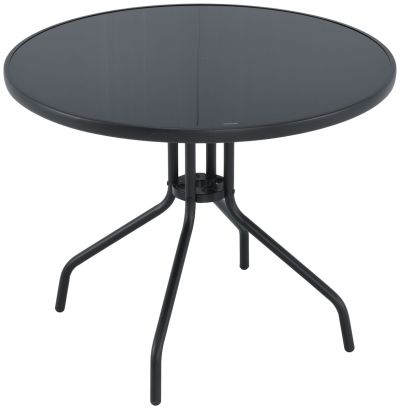 Veke Cafe puutarhapöytä Ø90cm musta | Alk. 99,00 €