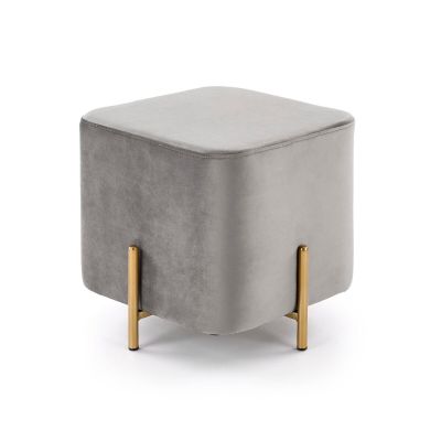 Halmar Corno rahi 42x42x42 cm harmaa sametti | Alk. 125,00 €