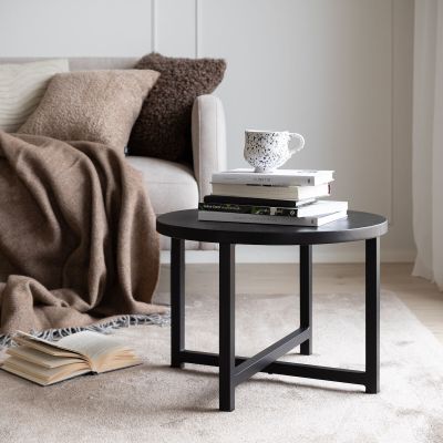 Veke Kuulas sohvapöytä Ø52 cm hiili | Alk. 139,00 €