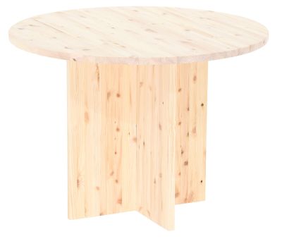 Veke Havu pyöreä ruokapöytä Ø100 cm puuvalmis | Alk. 189,00 €