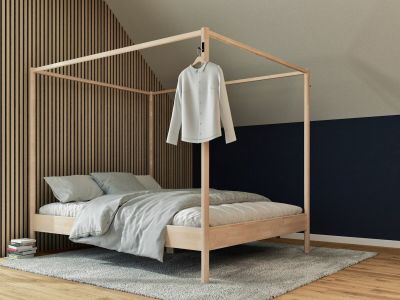 Veke Kehä sänky 160x200 cm lakattu koivu | Alk. 719,00 €