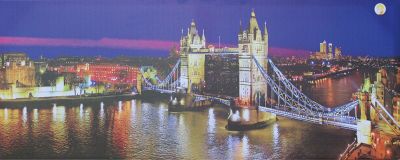 Veke Canvas taulu silta värikäs 100x40 cm