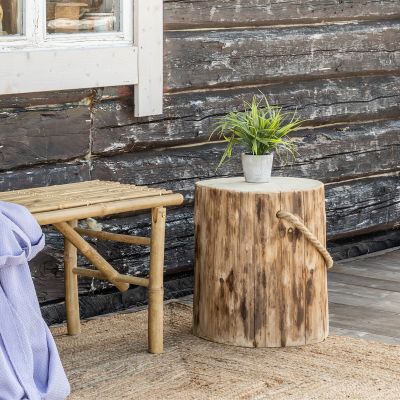 EcoFurn® Ecofurn Pölkky jakkara 45 cm, Ø35-45 cm