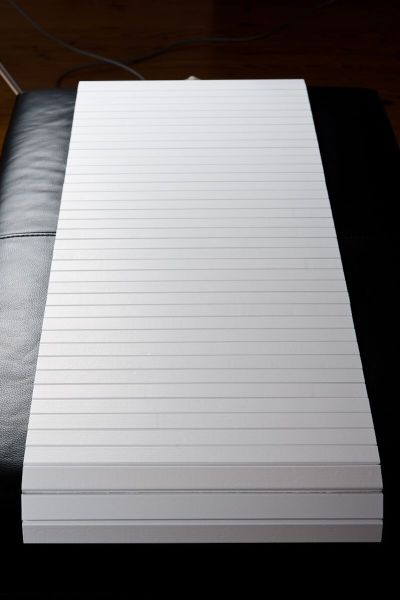 Veke Rulotaso iso 80 cm rahin päälle, valkoinen