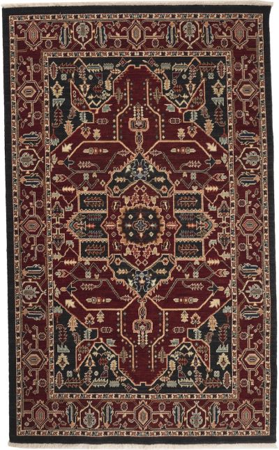 Mattokymppi Osir villamatto 140x190 cm punainen