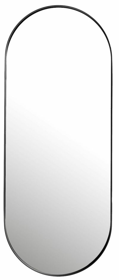 Ei brändiä Ovaali peili 40x100 cm musta | Alk. 55,00 €
