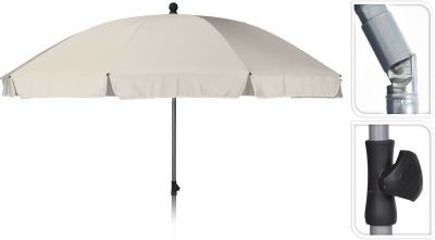 Ei brändiä Aurinkovarjo 250 cm kerma | Alk. 65,00 €