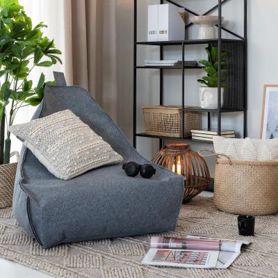 Veke Hippa huopa säkkituoli vaaleanharmaa | Alk. 199,00 €