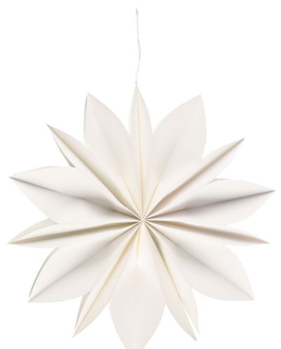 Veke Paperikukka 7-sakarainen 45 cm valkoinen | Alk. 18,90 €