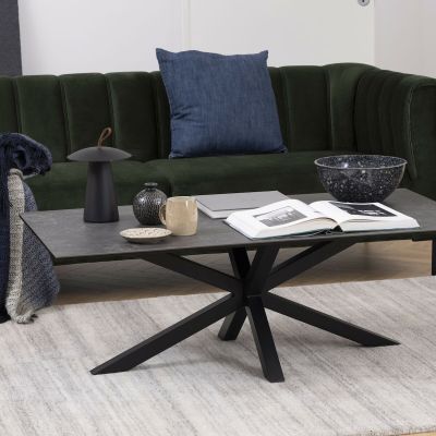 Ei brändiä Heaven sohvapöytä 130x70 cm musta | Alk. 499,00 €