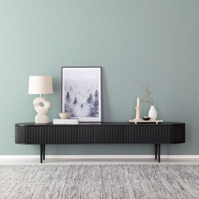Veke Taimi tv-taso 209x41x47 cm hiili 2-LAATU | Alk. 589,00 €
