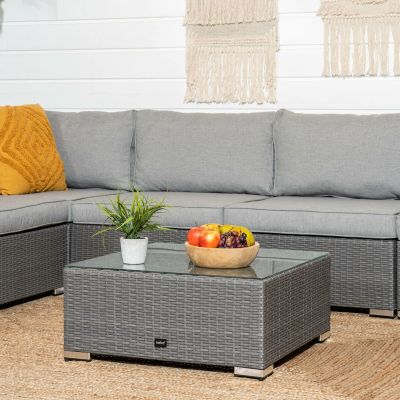Veke Hede rahi/sohvapöytä 69x69 cm tummanharmaa/harmaa | Alk. 199,00 €