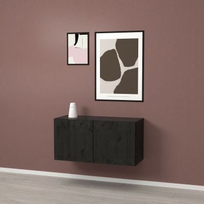 Veke Havu kaappi 80x32x40 cm hiili