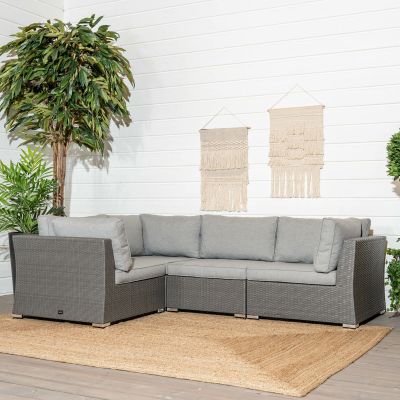 Veke Hede kulmasohva 2K1 tummanharmaa/harmaa | Alk. 1 424,00 €
