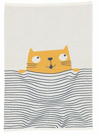 Veke Kisu lasten torkkupeitto 70x100 cm monivärinen