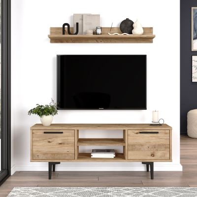 Veke Valde tv-taso 120x29,5x44 cm vintage