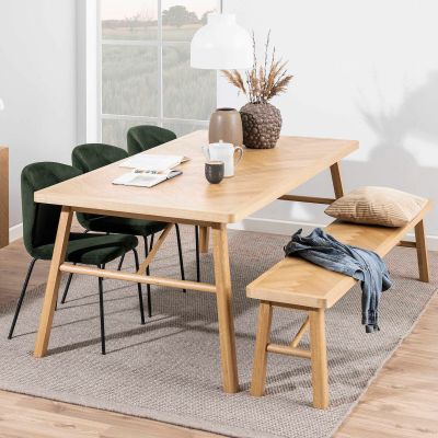 Ei brändiä Galway ruokapöytä 200x100 cm tammi | Alk. 899,00 €