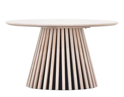 Veke Villa pyöreä sohvapöytä Ø78 cm valkotammi