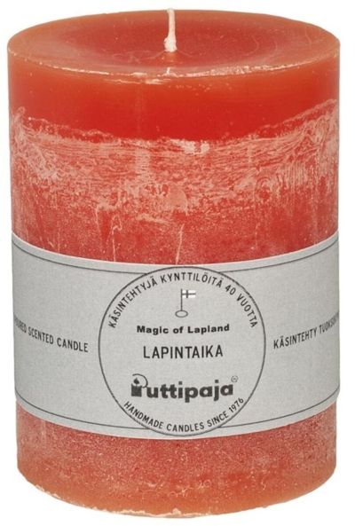 Puttipaja® Puttipaja läpivärjätty tuoksukynttilä 10 cm Lapintaika | Alk. 8,95 €