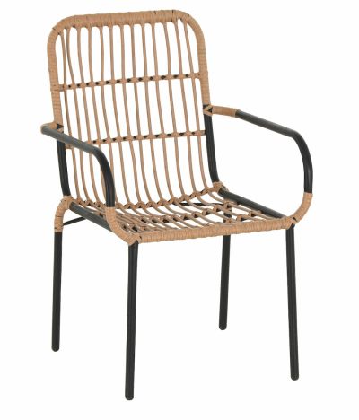 Veke Noah-Oldie 4-hengen ruokailuryhmä luonnonväri/musta | Alk. 625,00 €