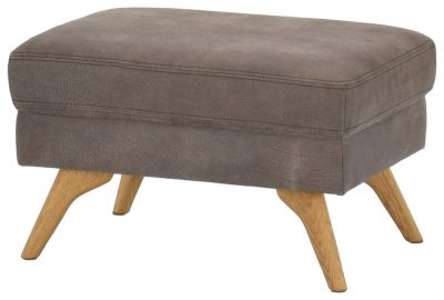 BD Möbel Eastwood rahi harmaa 31 Tribe nubuk-nahka, jalat öljytty tammi 220