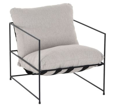 Veke Siro nojatuoli musta/hiekka | Alk. 349,00 €
