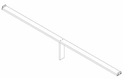 Ei brändiä Nova kerrossängyn 80/120x200 cm keskitukipuu | Alk. 74,90 €