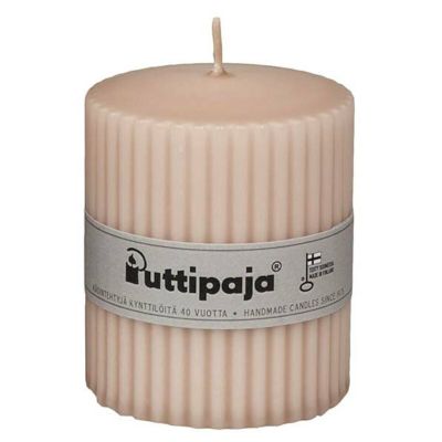 Puttipaja® Puttipaja Vekkikynttilä 8 cm puuteri