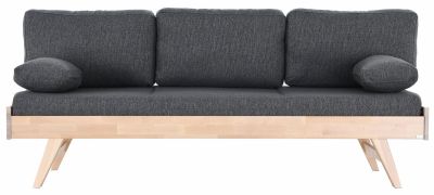Kiteen Notte vuodesohva ilman käsinojia koivu/ harmaa | Alk. 1 070,00 €