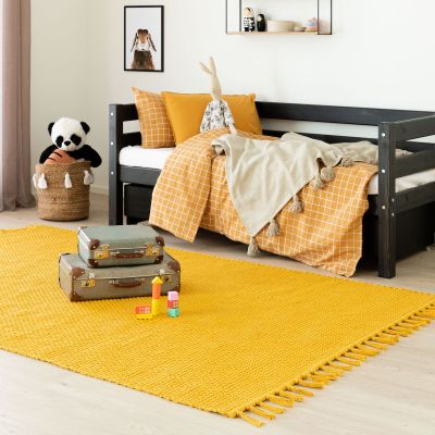 Veke Pompula puuvillamatto 140x200 cm okra | Alk. 99,00 €