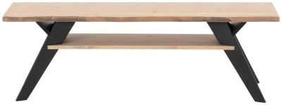 Veke Lana tv-taso 150x45 cm antiikki/musta | Alk. 169,00 €