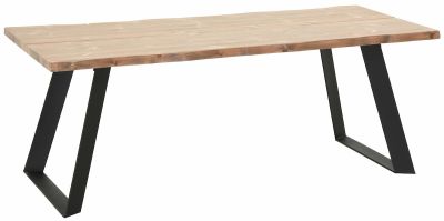 Veke Triangel lankkupöytä 200x88 cm antiikkipetsattu/musta | Alk. 629,00 €