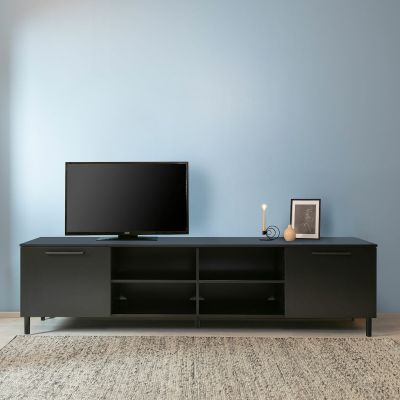 Hiipakka Solo tv-taso 220 cm musta bs | Alk. 320,00 €