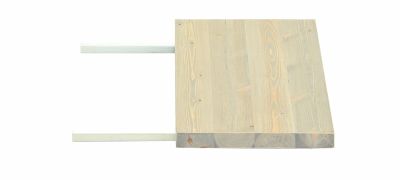 Veke Lana ja Triangel pöydän jatkopala 45x88 cm harmaa | Alk. 95,00 €