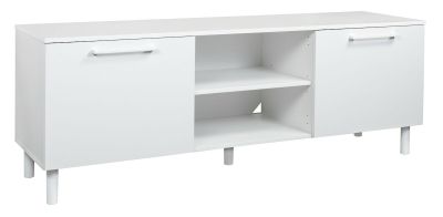 Hiipakka Solo tv-taso 166 cm valkoinen bs