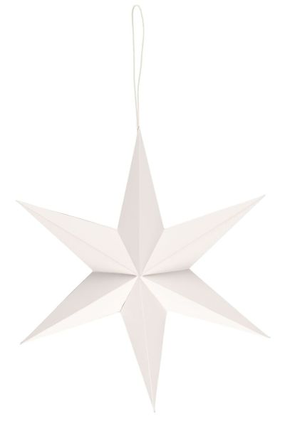 Veke Paperitähti 6-sakarainen 50 cm valkoinen | Alk. 14,90 €