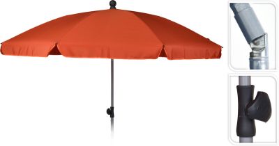 Ei brändiä Aurinkovarjo 200 cm terracotta | Alk. 29,00 €