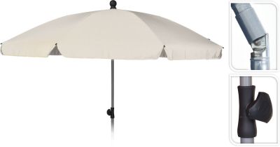 Ei brändiä Aurinkovarjo 200 cm kerma | Alk. 29,00 €