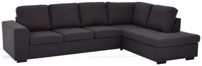 Veke Joel avokulmasohva oikea 3A, tummanharmaa Inari kangas 95 | Alk. 875,00 €