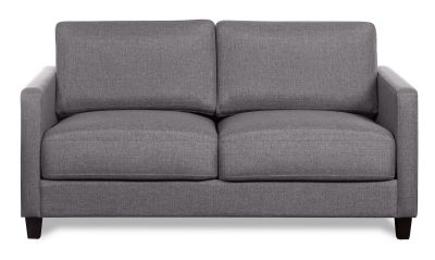 Veke Joki 2-istuttava vuodesohva, tummanharmaa suma 7, wenge jalat