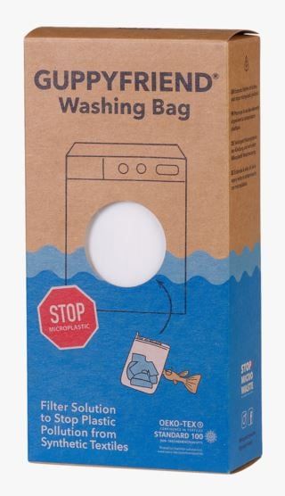 hemtex Guppyfriend pesupussi valkoinen