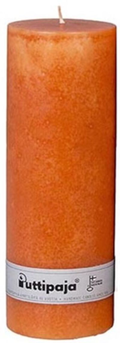 Puttipaja® Puttipaja läpivärjätty pöytäkynttilä 20 cm terra