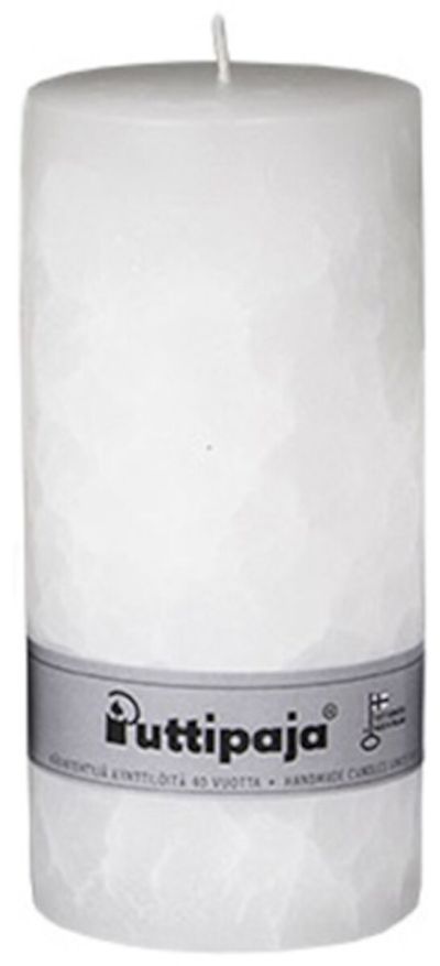 Puttipaja® Puttipaja läpivärjätty pöytäkynttilä 20 cm valkoinen | Alk. 15,40 €