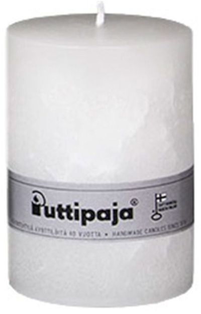 Puttipaja® Puttipaja läpivärjätty pöytäkynttilä 10 cm valkoinen | Alk. 9,95 €