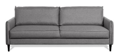 Veke Ruska 3-istuttava vuodesohva, tummanharmaa suma 7, wenge jalat