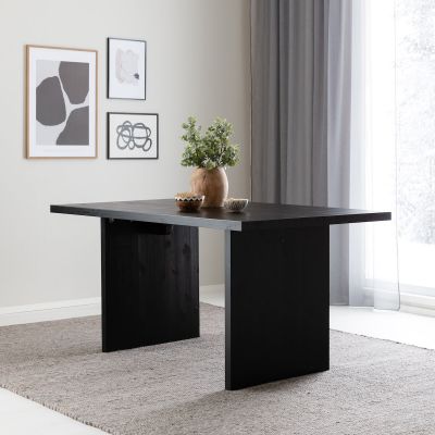 Veke Tyvi ruokapöytä 150x90 cm hiili | Alk. 639,00 €
