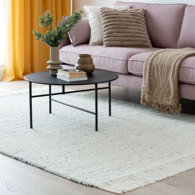 Veke Kuutamo villamatto 160x230 cm luonnonvalkoinen/farkku | Alk. 199,00 €