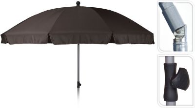 Ei brändiä Aurinkovarjo 250 cm taupe | Alk. 65,00 €