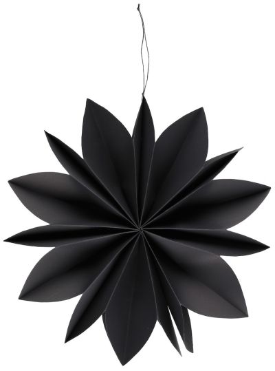 Veke Paperikukka 7-sakarainen 45 cm musta | Alk. 18,90 €